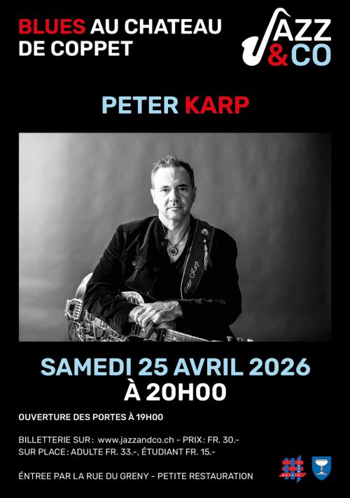 Flyer Peter Karp - 25 avril 2026